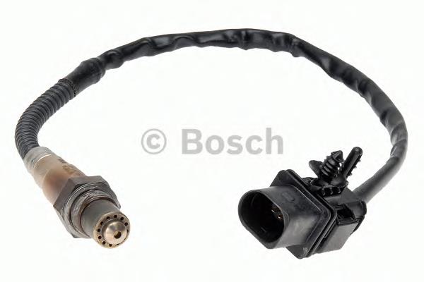 Купити 0258017043 Bosch Лямбда-зонд, датчик кисню до каталізатора, правий