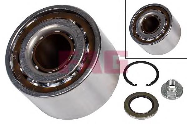 Комплект підшипник маточини передньої FAG 713618930 ціна, від 37.43 USD