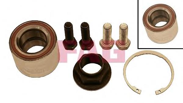 Комплект підшипник маточини передньої FAG 713691120 ціна, від 24.48 USD