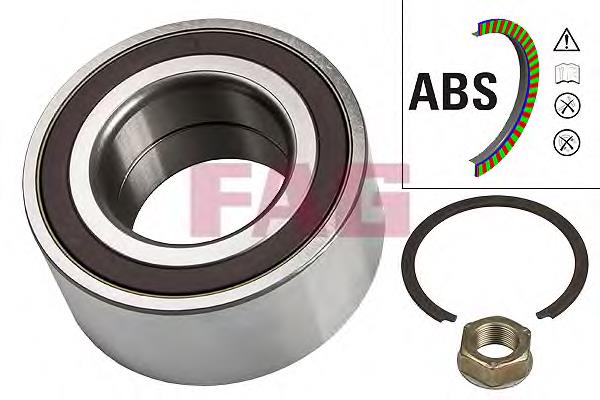 Комплект підшипник маточини передньої FAG 713640020 ціна, від 52.53 USD