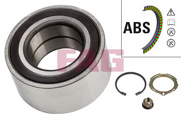 Комплект підшипник маточини передньої FAG 713630900 ціна, від 44.21 USD