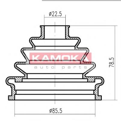 Пильник ШРКШ зовнішній Kamoka 1146762