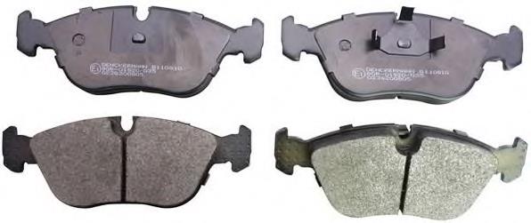 Гальмівні колодки Denckermann B110810 ціна, від 22.86 USD