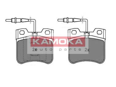 Колодки гальмівні передні, дискові 1011490 Kamoka