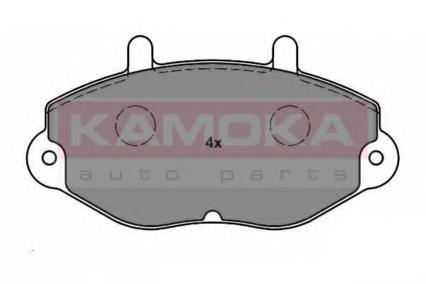 1011402 Kamoka колодки гальмівні передні, дискові