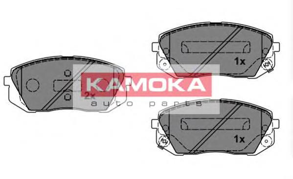 Передні тормозні колодки JQ101149 Kamoka