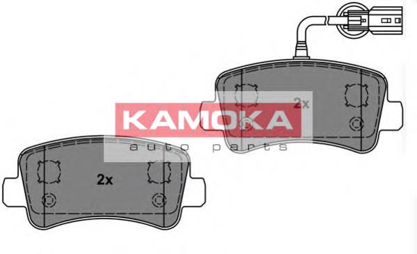 Задні гальмівні колодки JQ101144 Kamoka