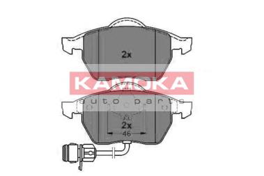 JQ1011180 Kamoka Передні гальмівні колодки