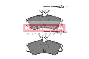 Колодки гальмові задні, дискові JQ1012224 Kamoka