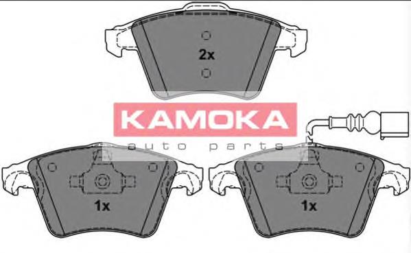 Передні тормозні колодки JQ1013286 Kamoka