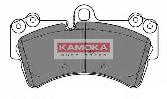 Передні тормозні колодки JQ1013252 Kamoka