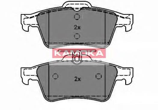 Задні гальмівні колодки JQ1013532 Kamoka