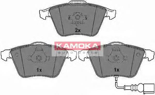 Передні тормозні колодки JQ1013530 Kamoka