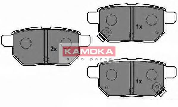Задні дискові колодки Kamoka JQ1018084