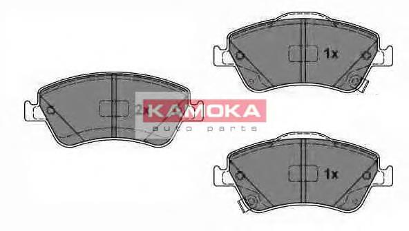 Гальмівні колодки Kamoka JQ1018092 ціна, від 20.32 USD
