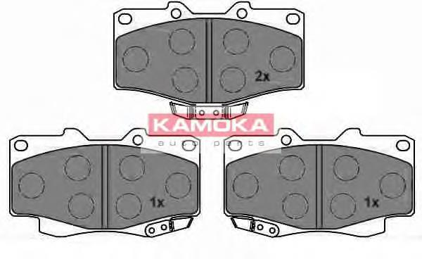 Гальмівні колодки Kamoka JQ1013704 ціна, від 27.87 USD
