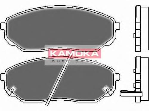 Гальмівні колодки Kamoka JQ101115 ціна, від 24.49 USD