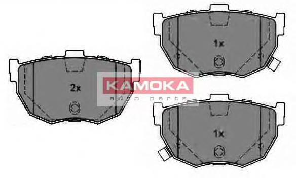 Задні гальмівні колодки JQ1011276 Kamoka