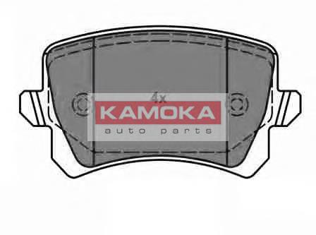 Купити JQ1018116 Kamoka Задні колодки