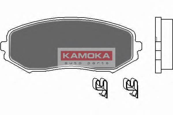 Передні тормозні колодки JQ1018120 Kamoka