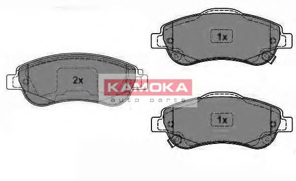 Тормозні колодки Kamoka JQ1018456