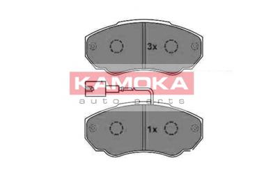 Колодки гальмівні передні, дискові JQ1012956 Kamoka