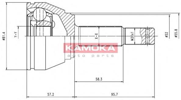 Граната колісна GSP 850211 ціна, від 36.16 USD