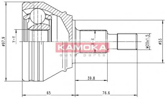 6681 Kamoka Граната зовнішня