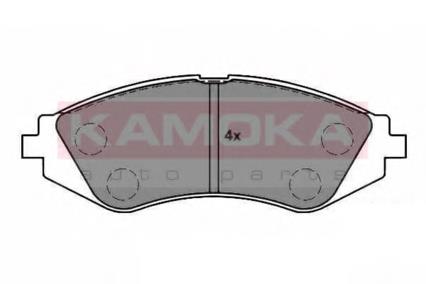 Колодки гальмівні передні, дискові JQ1012232 Kamoka