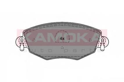 JQ1012850 Kamoka Передні гальмівні колодки