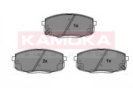 Гальмівні колодки Kamoka JQ101202 ціна, від 19.98 USD