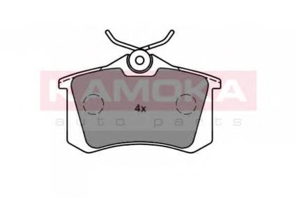 JQ1013576 Kamoka Колодки гальмівні задні, дискові