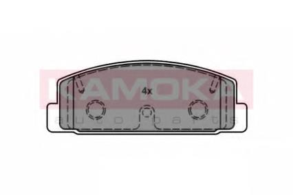 Задні гальмівні колодки JQ101744 Kamoka
