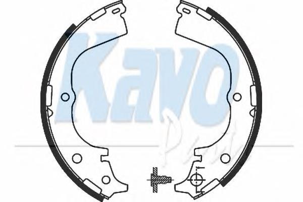 Колодки гальмові задні, барабанні BS9919 Kavo Parts