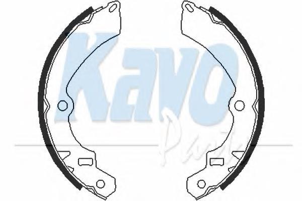 Колодки гальмові задні, барабанні BS8905 Kavo Parts