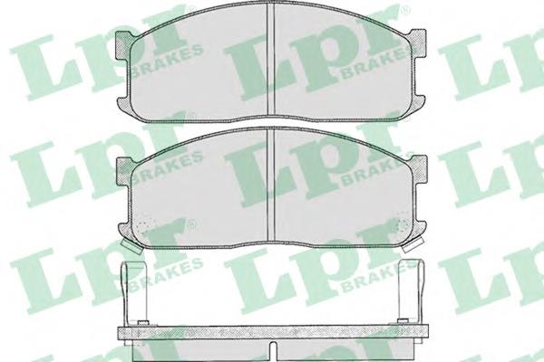 Тормозні колодки LPR 05P335