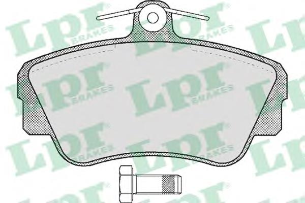 05P347 LPR Передні гальмівні колодки