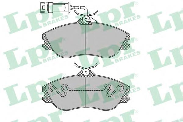 05P326 LPR Передні гальмівні колодки