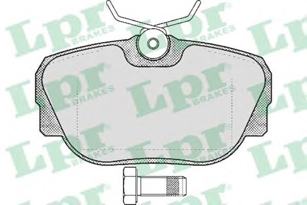 Тормозні колодки LPR 05P319