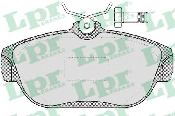 Тормозні колодки LPR 05P382