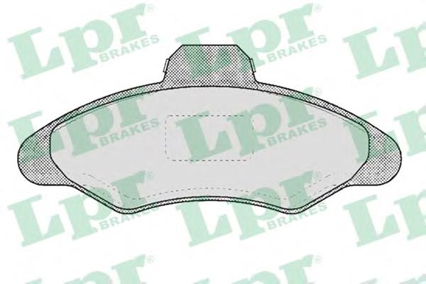 Тормозні колодки LPR 05P383
