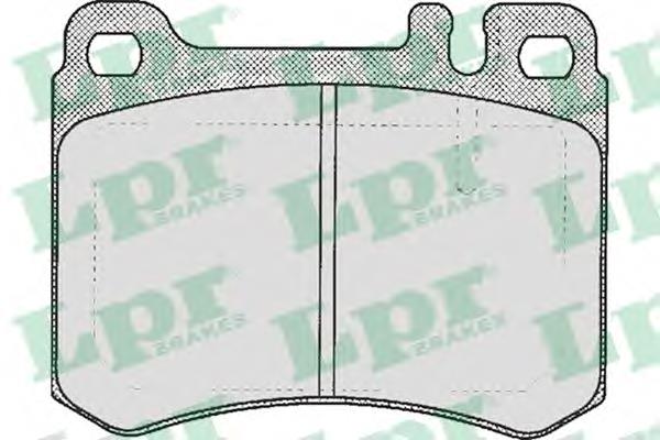 Купити A0014208520 Mercedes Колодки гальмівні передні, дискові