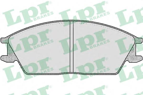 Передні тормозні колодки 05P364 LPR