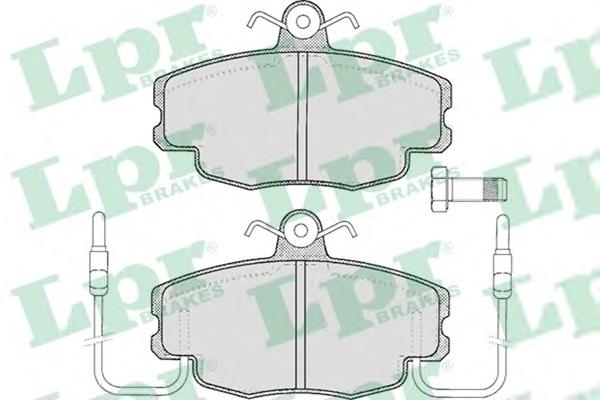 Передні тормозні колодки 05P220 LPR