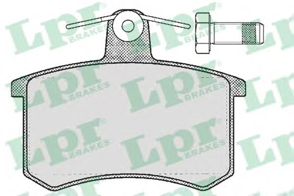 Задні дискові колодки LPR 05P215