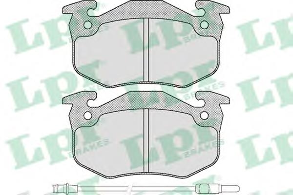 Гальмівні колодки LPR 05P231 ціна, від 13.08 USD