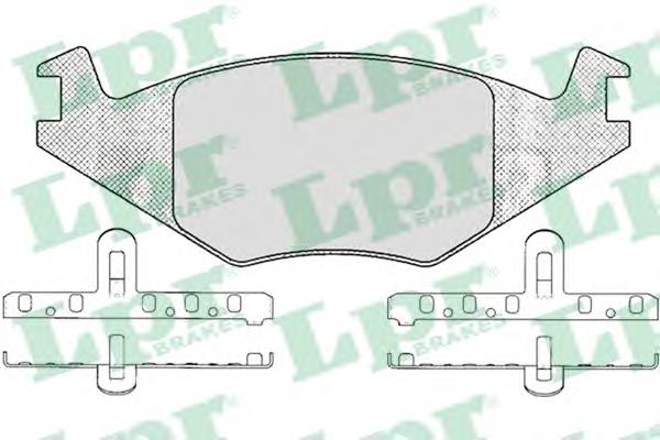 Тормозні колодки LPR 05P223