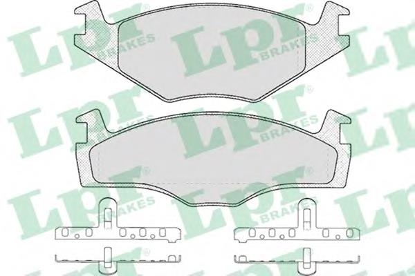 Передні тормозні колодки 05P224 LPR
