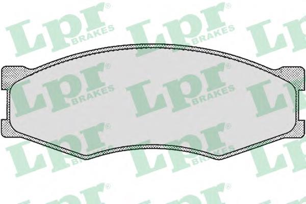 Тормозні колодки LPR 05P264
