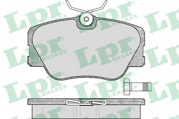 Тормозні колодки LPR 05P280
